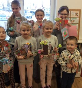 Ferie zimowe w Bibliotece Publicznej w Mystkowie – podsumowanie