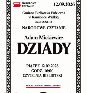 Narodowe Czytanie 2026